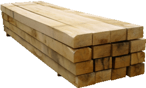 Eiche-/Eichen-Bahnschwellen